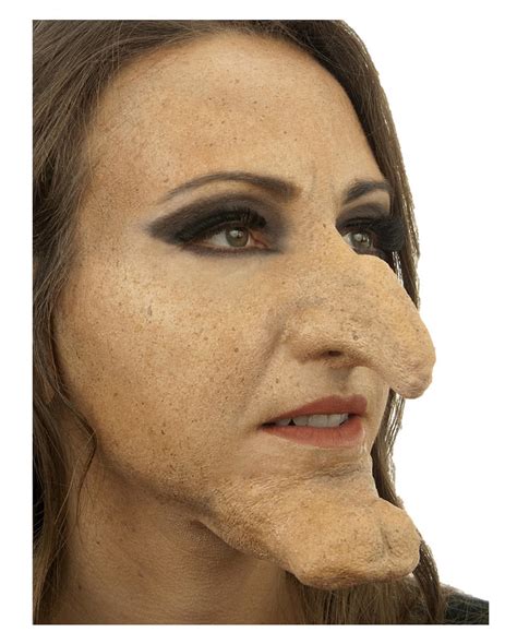 Witch nose and chin transformation